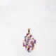 Symphony - Terence Rhombus S-Violet Organza - 1